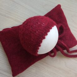 Gorrito calado y Wrap a juego
