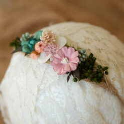 Diadema Flores para Newborn
