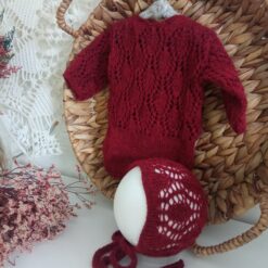 Body caladito con gorrito a juego